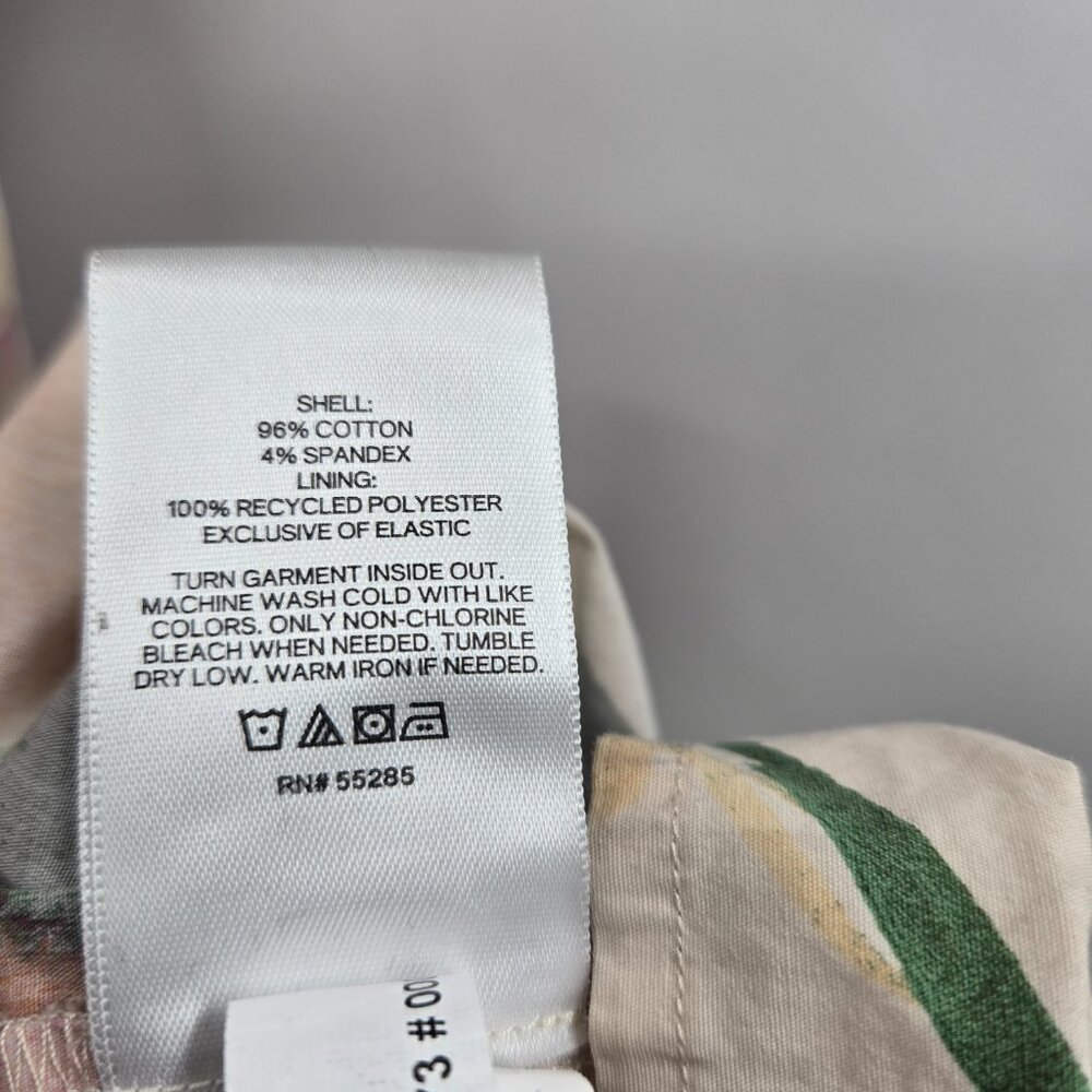 Express Cream Floral Watercolor Off Shoulder Puff Sleeve Maxi Dress Size Medium - Picture 11 of 16